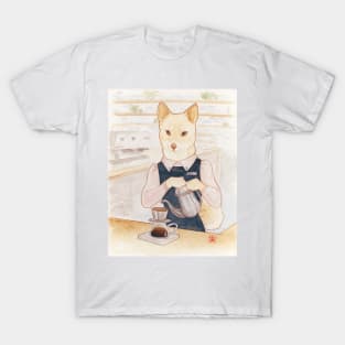 Barista Shiba Sakurako T-Shirt